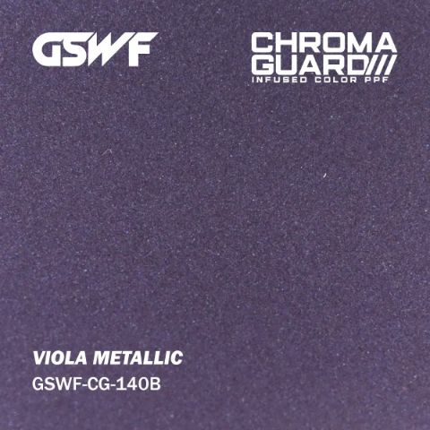 Viola Metallic — muestra real de GSWF