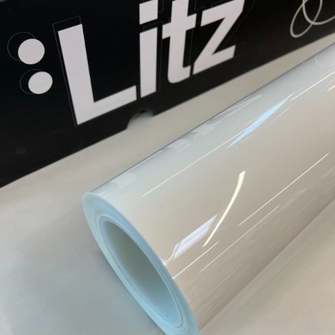 Crystal White — muestra real de LITZ